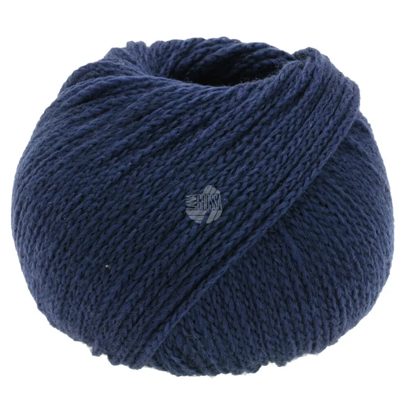 Lana Grossa Cool Merino 07 Granatowy