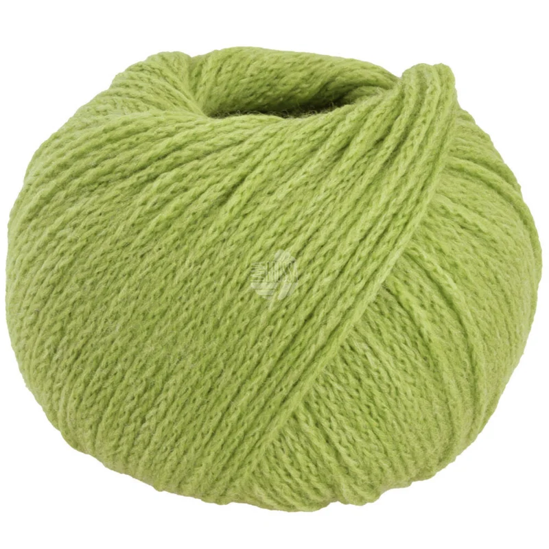 Lana Grossa Cool Merino 37 Żółtozielony