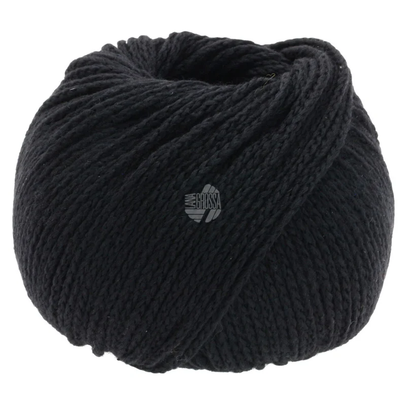 Lana Grossa Cool Merino 14 Czarny