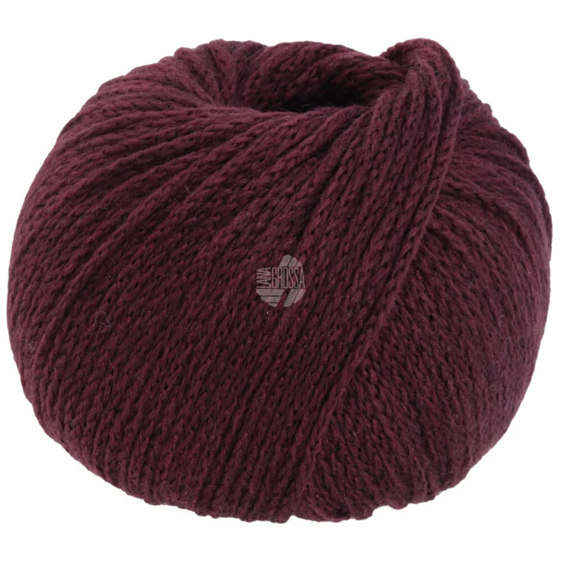 Lana Grossa Cool Merino 28 Czerwonobrązowy