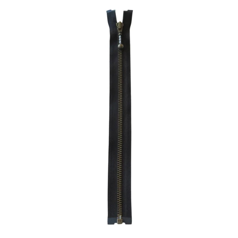 YKK Rozdzielczy Metalowy Zamek Błyskawiczny 4 mm (25-65 cm) 580 Czarny