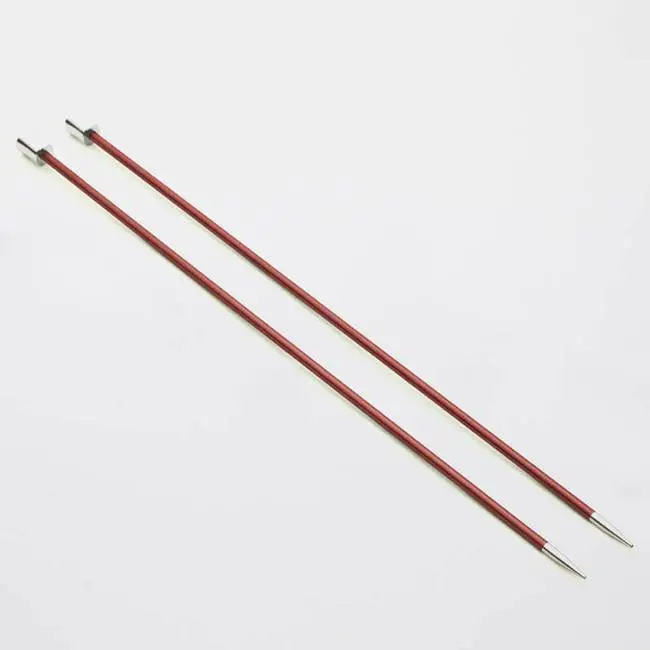 Zestaw igieł jednoostrzowych KnitPro Zing 40 cm, 5.5 mm