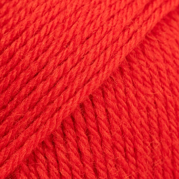 DROPS Saga 44 Głęboka czerwień (Uni Colour)