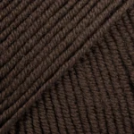 DROPS Merino Extra Fine 09 Ciemny brąz (Uni Colour)