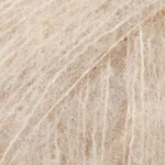 DROPS BRUSHED Alpaca Silk 04 Jasny beż (Uni colour)