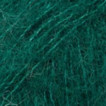DROPS BRUSHED Alpaca Silk 11 Leśna zieleń (Uni colour)