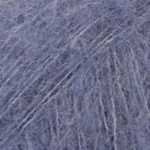 DROPS BRUSHED Alpaca Silk 13 Dżinsowy niebieski (Uni colour)