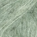 DROPS BRUSHED Alpaca Silk 21 Szałwiowa zieleń (Uni colour)