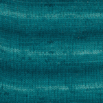 DROPS Fabel Long Print 918 Szmaragdowe miasto