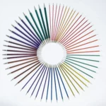 KnitPro ZING Druty Pończosznicze 20 cm (2.00-8.00 mm)