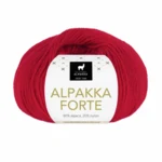 Du Store Alpakka Forte 739 Głęboka czerwień