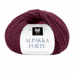 Dale Alpakka Forte 753 Bordowy