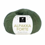 Du Store Alpakka Forte 727 Leśna zieleń mieszana