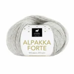 Du Store Alpakka Forte 716 Jasnoszary mieszany