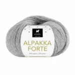 Du Store Alpakka Forte 715 Szary mieszany