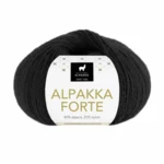 Du Store Alpakka Forte 733 Czarny