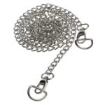 Go Handmade Pasek do torby Metalowy łańcuszek, 120 cm Srebro