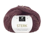 Du Store Alpakka Sterk 927 Bordowy tweed
