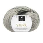 Du Store Alpakka Sterk 931 Szary melanżowy tweed