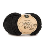 Mayflower Cotton Merino Classic 120 Czarny (KOLOR UNIWERSALNY)