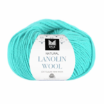 Dale Lanolin Wool 1465 Lodowy niebieski