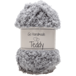 Go Handmade Teddy 17347 Jasnoszary