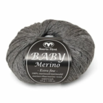 Svarta Fåret Baby Merino 08 Szary