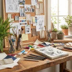 STAEDTLER March lumograph ołówki węglowe i kikut papieru, 3 + 1 szt – C SBK4