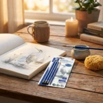 STAEDTLER Mars Lumograph Kredki akwarelowe grafitowe, 3 szt. + 1 pędzel – Zdjęcie główne