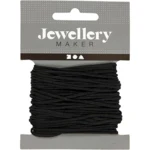 Knyttesnor, 2 mm, 8 m Sort