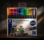 STAEDTLER Długopisy permanentne dwustronne, 36 szt – TB36
