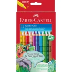 Faber-Castell Jumbo Grip akwarelowe trójkątne 12 szt