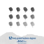 STAEDTLER Mars Lumograph Ołówki, 12 szt – Degree