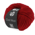 Lana Grossa Cool Wool 514 Ciemnoczerwony