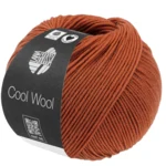 Lana Grossa Cool Wool 2125 Cynamonowy brązowy