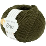Lana Grossa Cool Wool Baby 349 Leśna zieleń