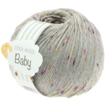 Lana Grossa Cool Wool Baby 357 Jasnoszary/Jagodowy/Jeżynowy/Żółty