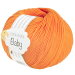 Lana Grossa Cool Wool Baby 318 Mandarynkowy