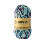 Navia Sock Yarn 521 Niebieski cętkowany