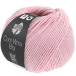 Lana Grossa Cool Wool Big 1030 Pudrowy róż