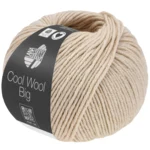 Lana Grossa Cool Wool Big 1707 Beżowy melanż