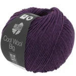 Cool Wool Big 1604 Ciemnofioletowy melanż