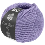 Lana Grossa Cool Wool Big 1698 Liliowy melanż