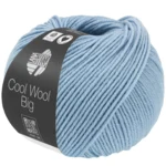 Lana Grossa Cool Wool Big 1702 Jasnoniebieski melanż