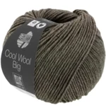 Cool Wool Big 1622 Ciemnobrązowy melanż