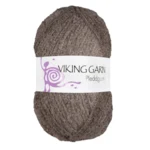 Viking Pleddgarn 707 Ciemnobrązowy