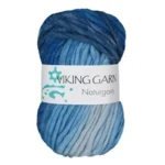 Viking Naturgarn 623 Multi niebieski