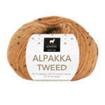 Du Store Alpakka Tweed 136 Żółty szafranowy