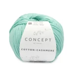 Katia Cotton-Cashmere 87 Jasnozielony