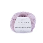 Katia Cotton-Cashmere 64 Jasny fiolet